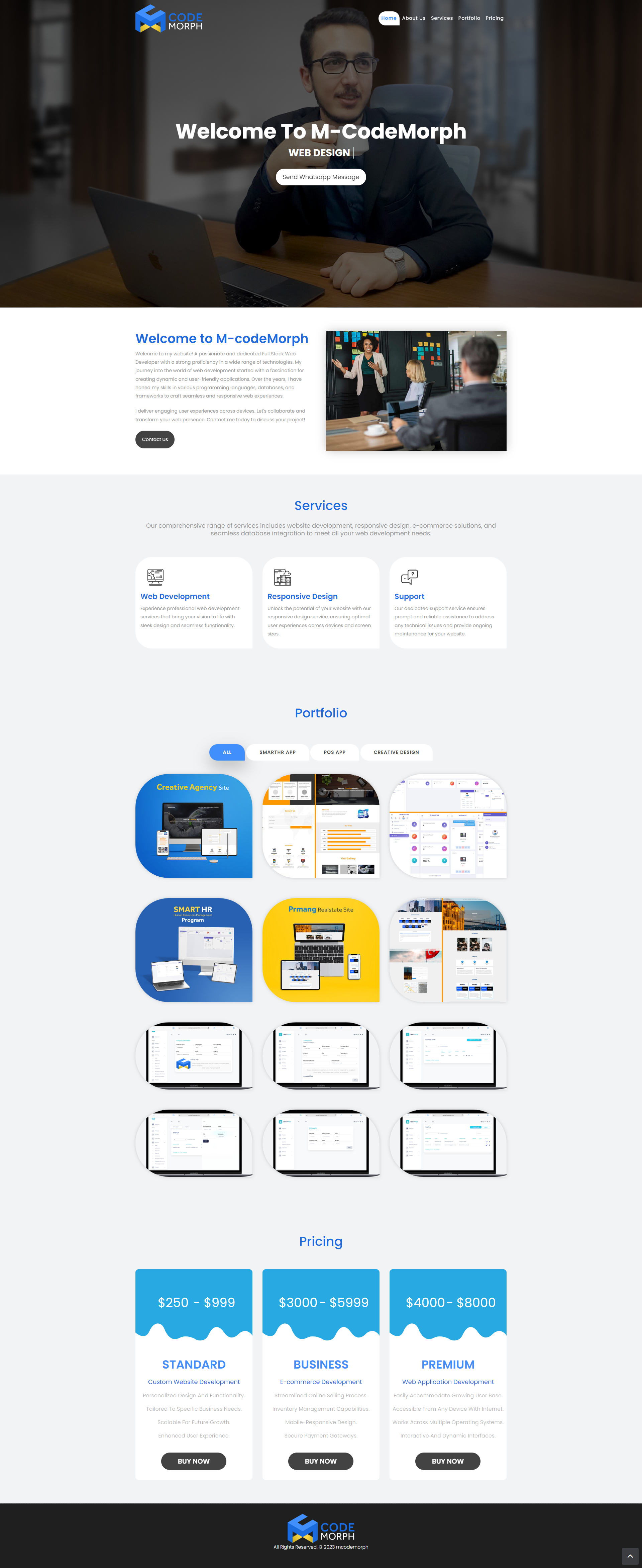 3D T-shirt - My previous website project screenshot